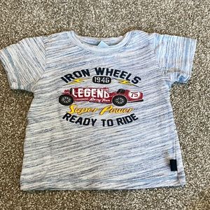 Little Dad t-shirt with car